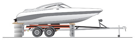 Lift Boat Off Trailer